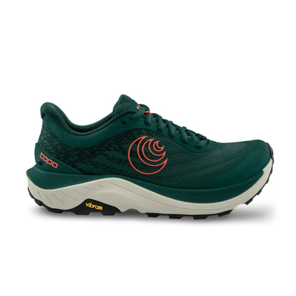 Topo Athletic Ultraventure 4 Men's Size 9 Teal Green Orange Running Shoes NEW